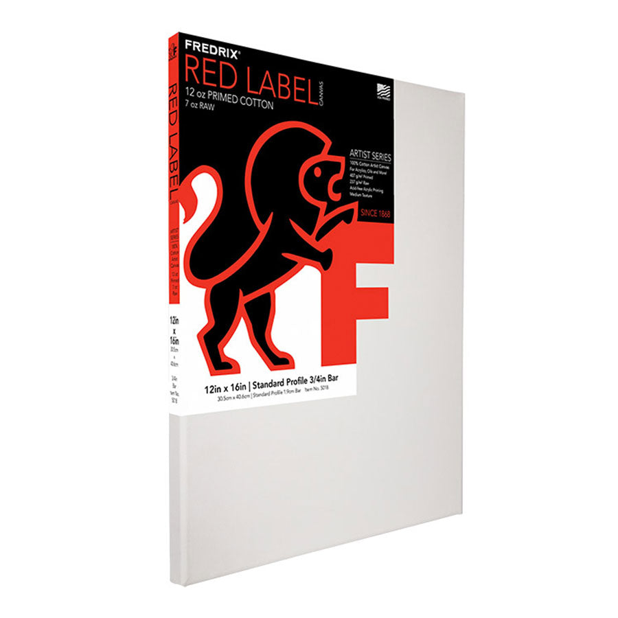 Fredrix Artist Series Red Label Canvas Surfaces