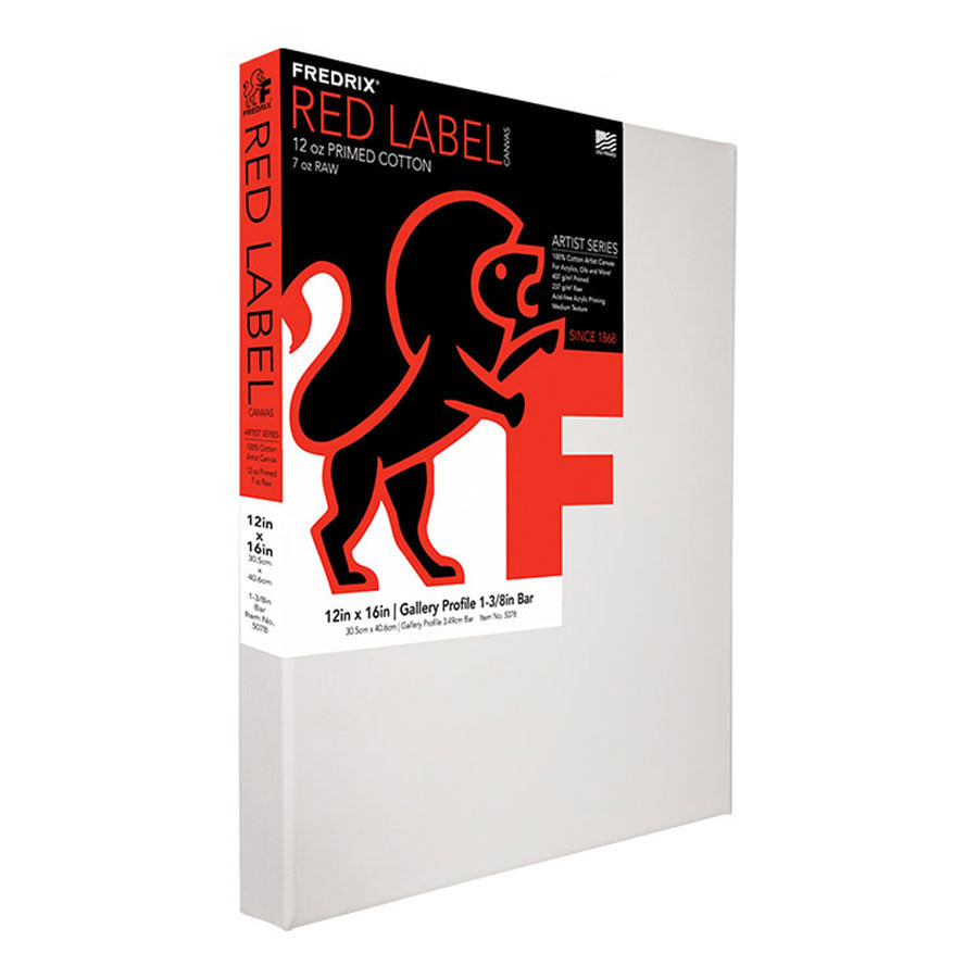 Fredrix Artist Series Red Label Canvas Surfaces