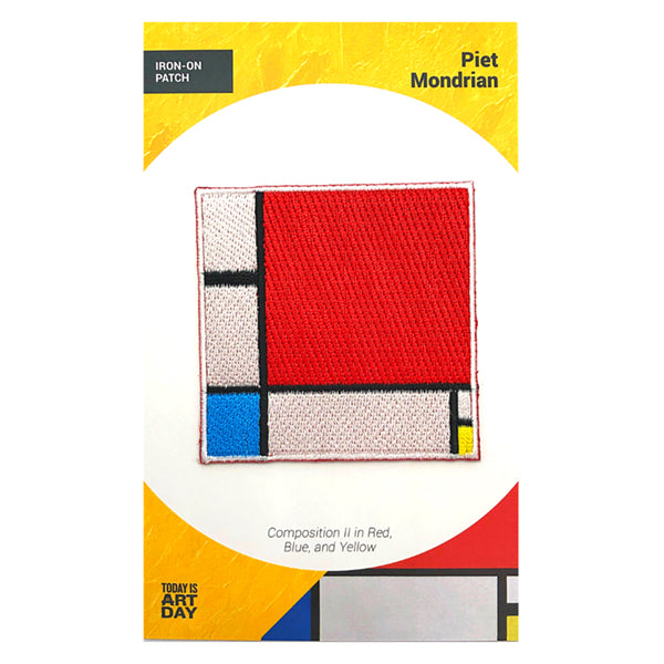 Mondrian Iron-On Patch