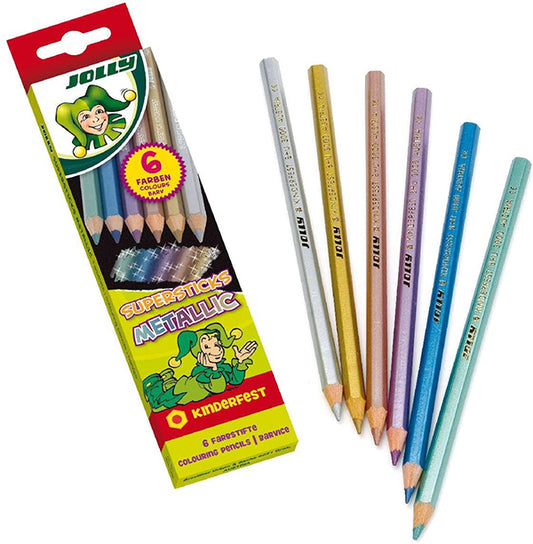 Jolly Supersticks Metallic Set of 6