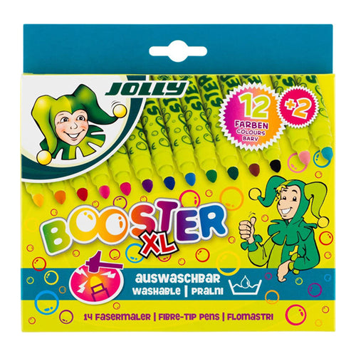 Jolly Booster xL Jumbo Washable Markers Set of 14