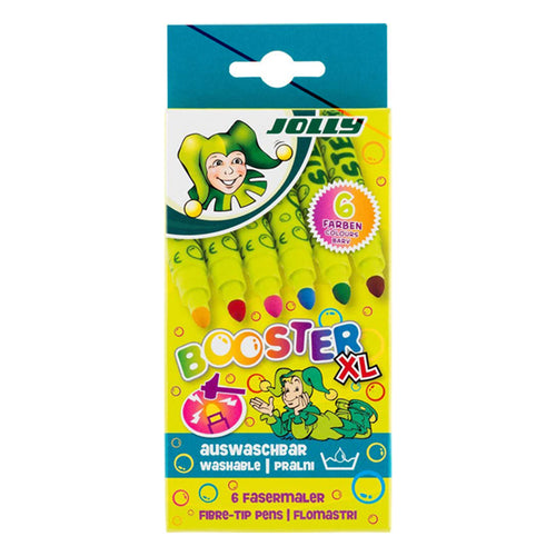 Jolly Booster xL Jumbo Washable Markers Set of 6