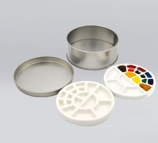 Mini Portable Ceramic Palette - 16 Well - Tabula Rasa