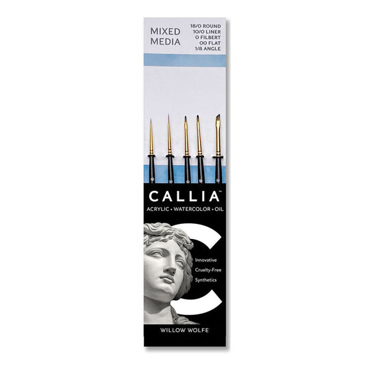 Willow Wolfe Callia Mixed Medium Mini Detail Set