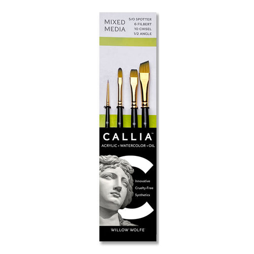 Willow Wolfe Callia Brush Set - All Medium "Try-It" Brush Set