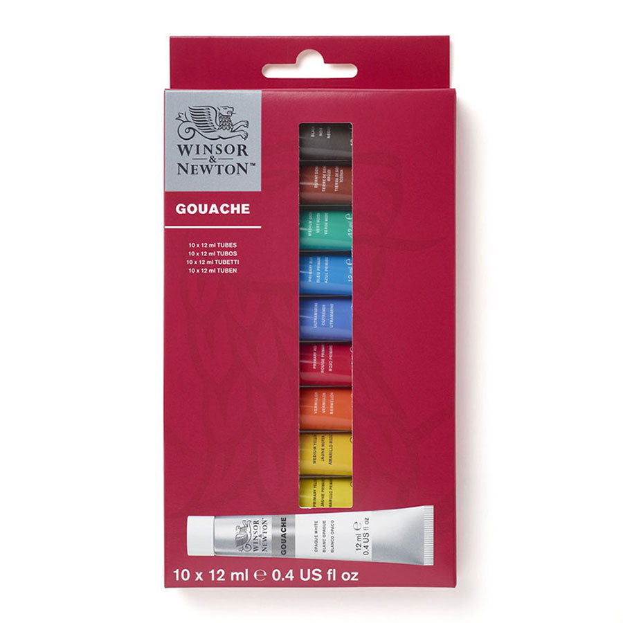 Winsor & Newton Gouache Intro to Art Set of 10