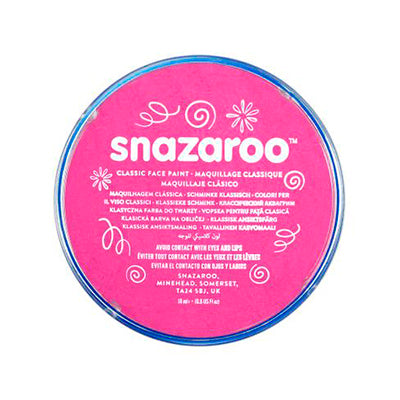 Snaz Face Paint Bright Pink - 18ml - Clearance