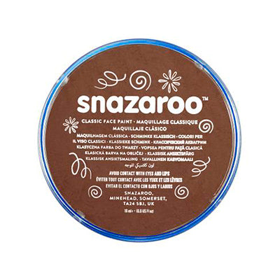 Snaz Face Paint Lt Brown - 18ml - Clearance