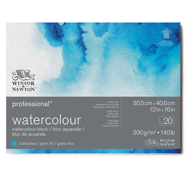 Winsor & Newton Professional Watercolour Paper Blocks