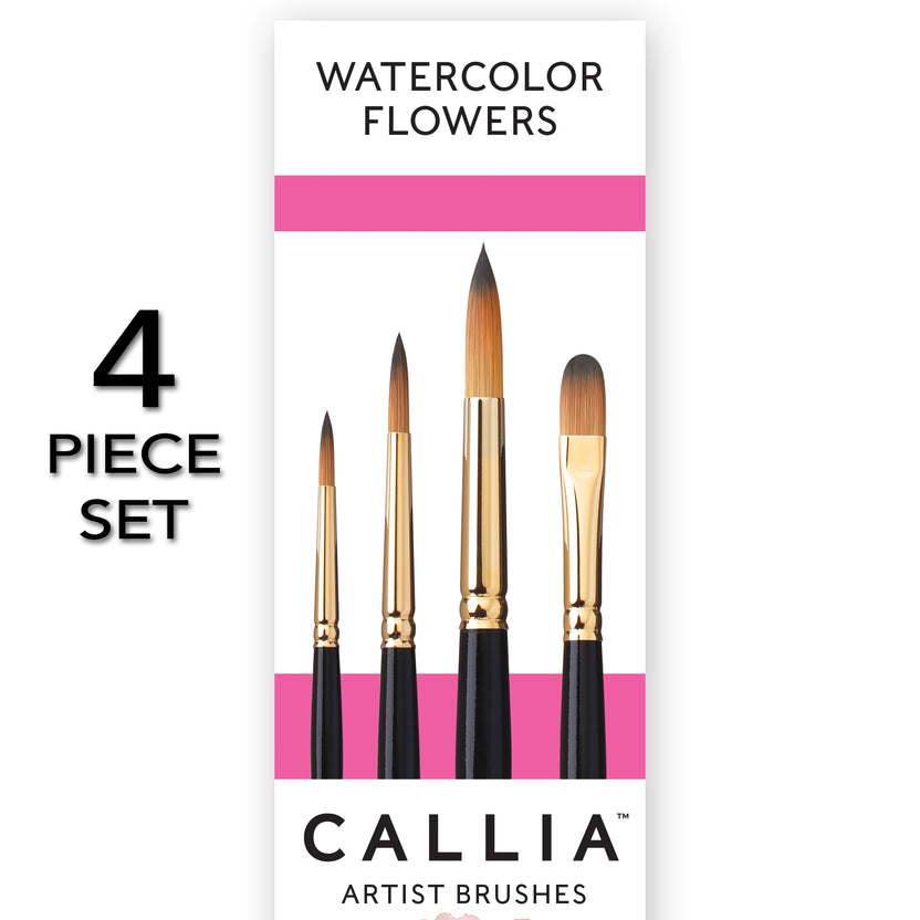 Willow Wolfe Callia Watercolour Flowers Set Opus Art Supplies