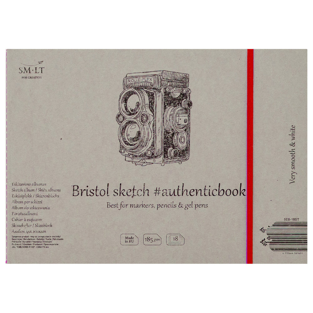 SM•LT #authenticbook Bristol Album – 9" x 7"