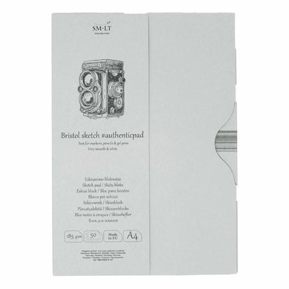SM•LT #authenticpad in Folder – Bristol Sketch – A4