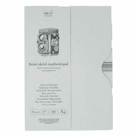 SM•LT #authenticpad in Folder – Bristol Sketch – A4