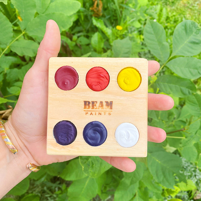 Beam Paints Watercolours - Mixing 6 Pine Set