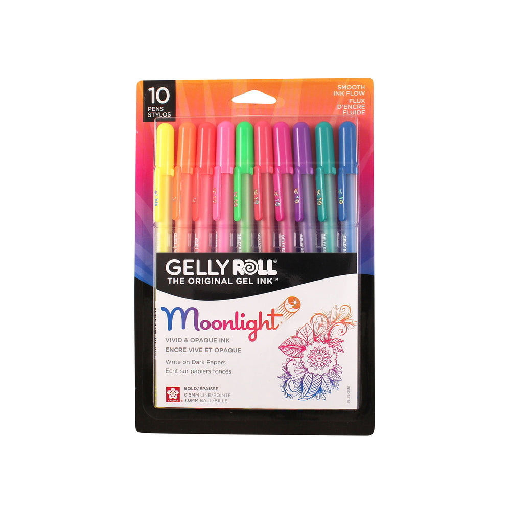Sakura Gelly Roll Moonlight Pen Set of 10