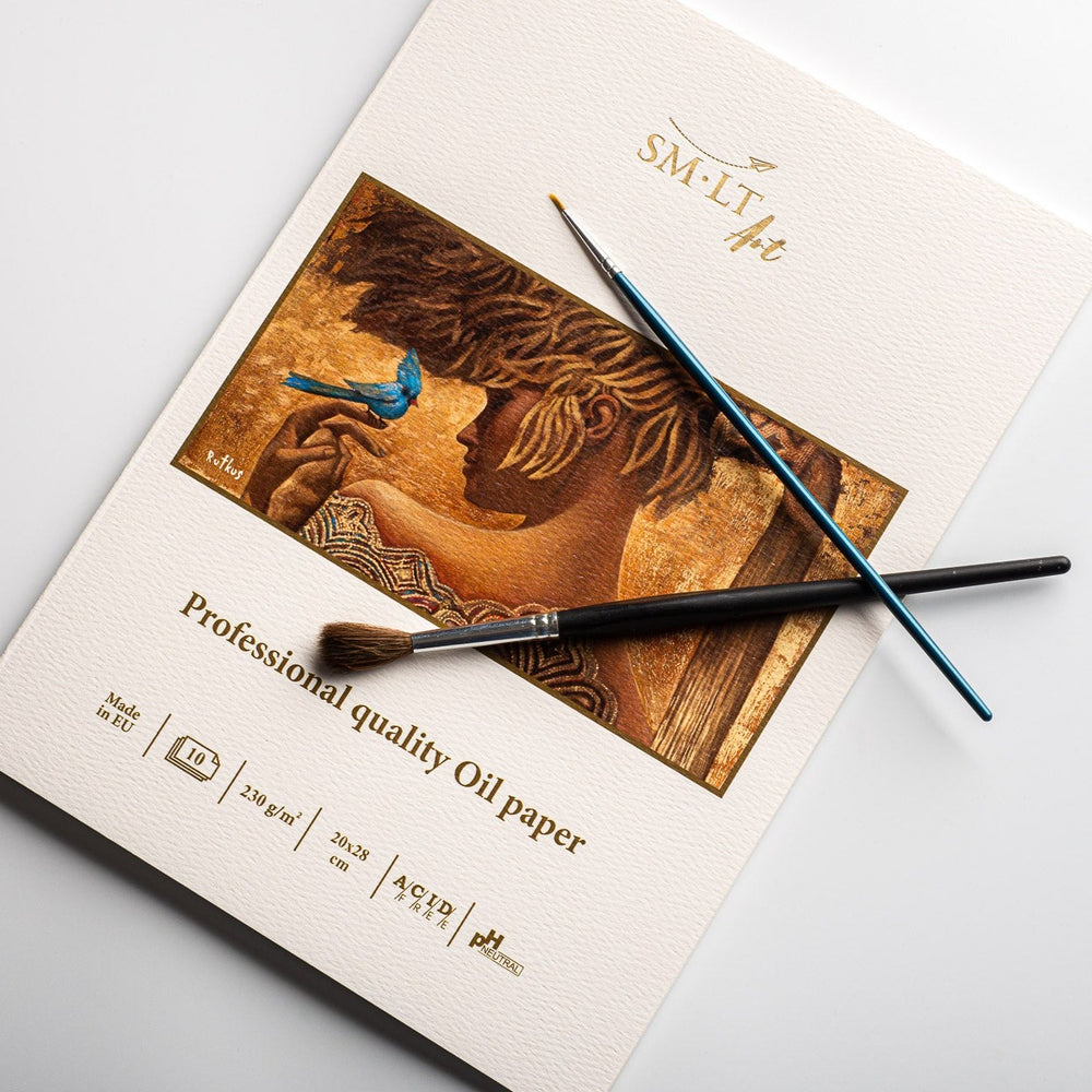 SM•LT Professional Oil Paper – Stitch-bound – 28 x 20cm - Clearance